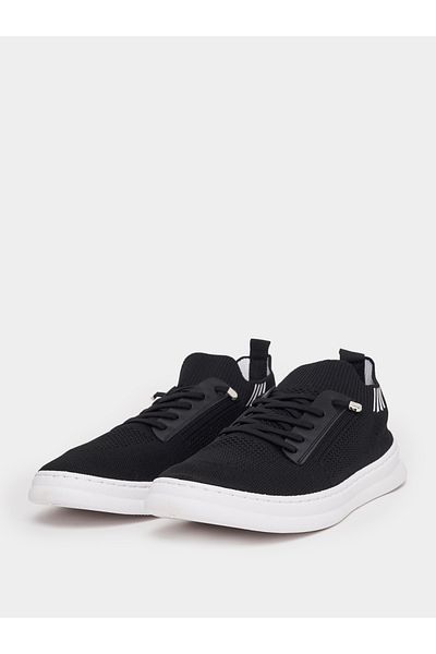 Styli Elastic Lace Pull On Sneakers with Pull Tab