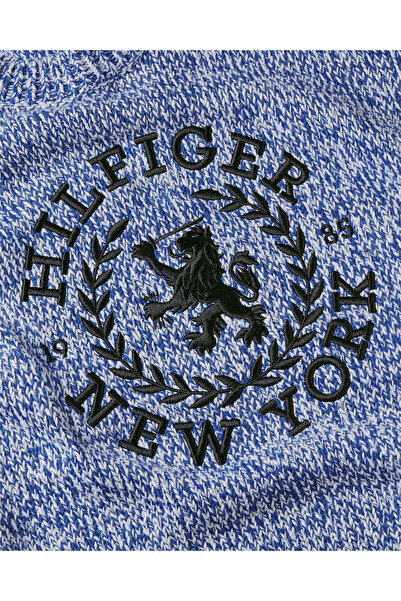 Tommy Hilfiger Slub Mouliné Crew Neck Jumper