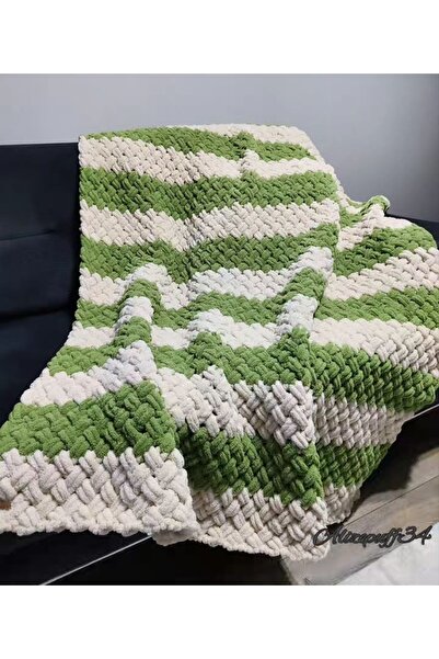 Alize puffy peluş tv battaniyesi