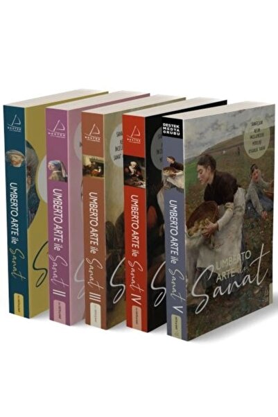 Destek Yayınları Umberto Arte Ile Sanat Kitap Seti (5 KİTAP)