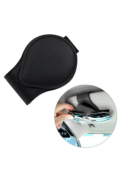 SUNUP Car Vehicle Glasses License Holder Magnetic Hanger Clip (Attaches to Su...