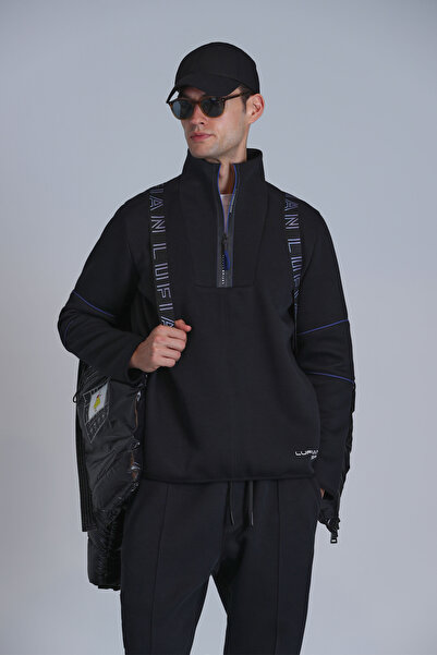 Lufian Hanorac negru pentru bărbați - Art