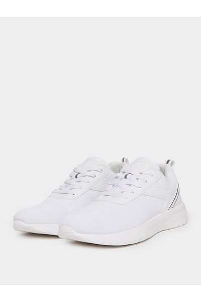 Styli Knitted Lightweight Lace Up Sneakers