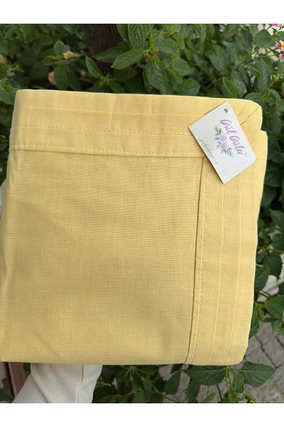 Gül Güler Yellow Pleated Table Tape