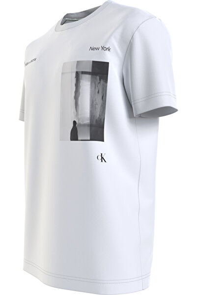 Calvin Klein Printed Crew Neck T-Shirt