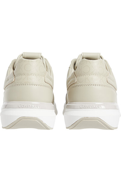 Calvin Klein Monogram Detail Lace-Up Sneakers