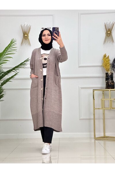 Enans Design سترة تريكو نسائية