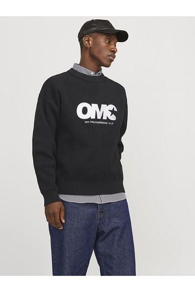 Jack & Jones Strickpullover Gedruckt Strickpullover