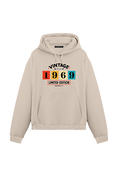 Mounte Bianca Unisex vintage 1969 - obična majica sa kapuljačom