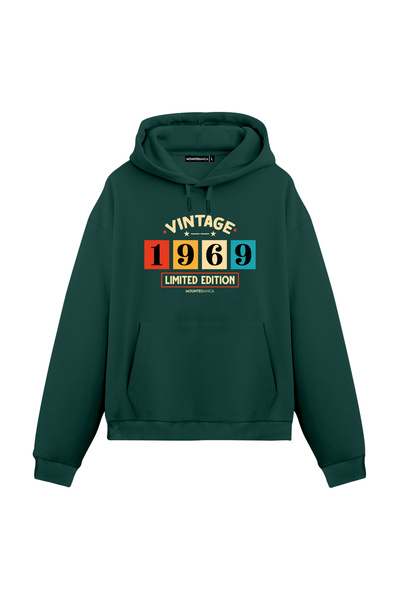 Mounte Bianca Унісекс Вінтаж 1969 - Худі з капюшоном