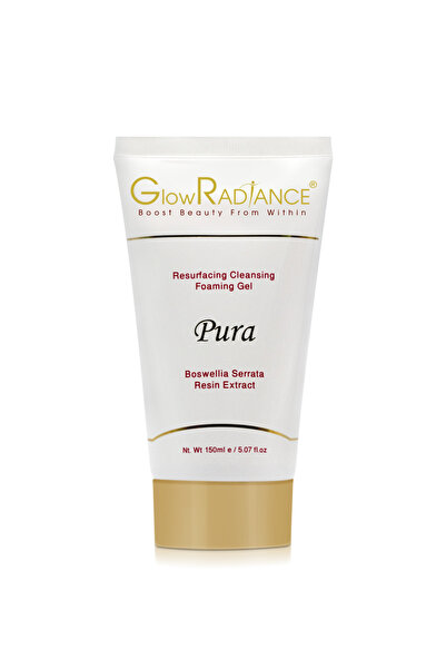 GLOW RADIANCE جل الرغوة المنظف من بيورا + محلول بيورا رول أون لعلاج حب الشباب
