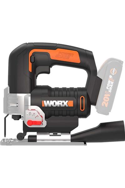 WORX WX542.9 20Volt Profesyonel Kömürsüz Dekupaj Testere (Akü Dahil Değildir)