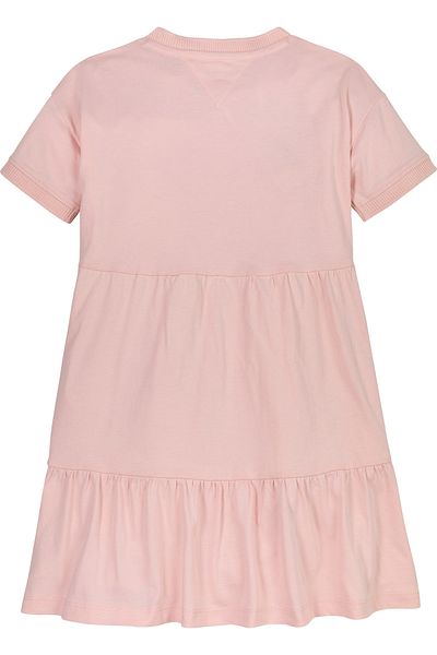 Tommy Hilfiger Heart Flag Logo Tiered Dress