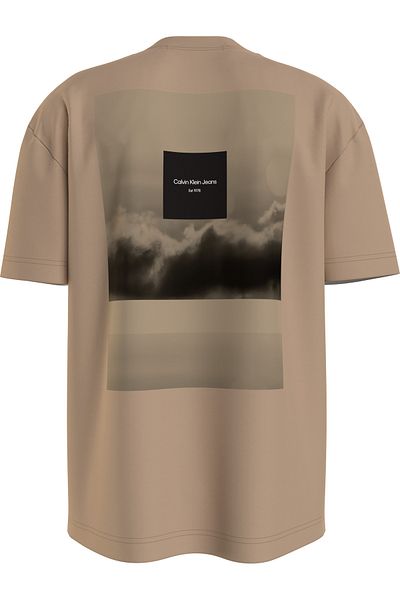 Calvin Klein Printed Crew Neck T-Shirt
