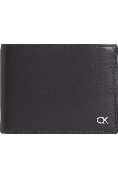 Calvin Klein Logo Detail Tri-Fold 10C Wallet