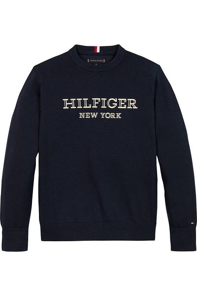 Tommy Hilfiger Hilfiger Monotype Embroidery Logo Jumper