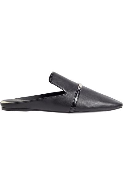 Calvin Klein Women Black Mules