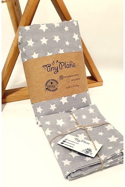 tiny plans Single Elastic Sheet-Pillowcase Set