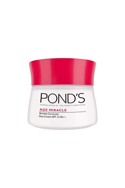 Ponds كريم Age Miracle المضاد للشيخوخة مع الريتينول سي ومستخلص البريبايوتك، 50 جرام