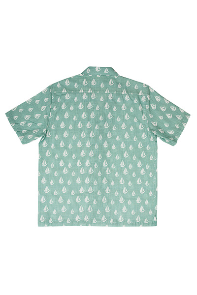 ANEMOSS Sailboat Patterned Man Shirt - XL