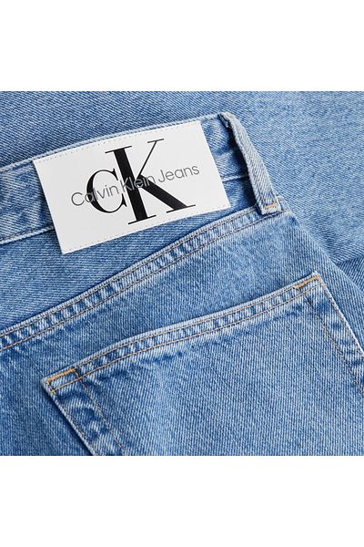 Calvin Klein Washed Mid Rise Straight Fit Jeans