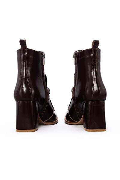 Gusse Madison Women's Genuine Patent Leather Boots K740