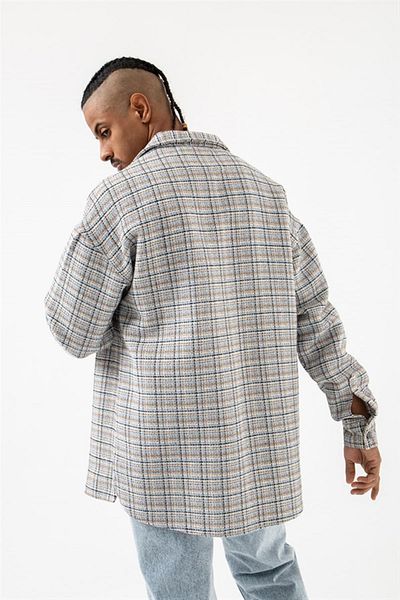 misigo Cămașă Gingham Albastru-negru