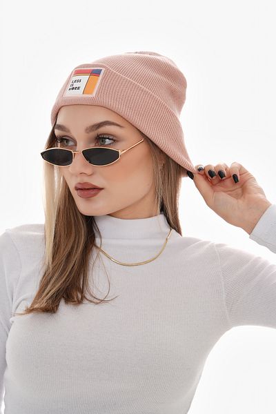 Glove workshop Unisex Beanie Beret with Logo (Advert)