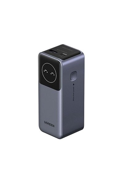 Ugreen Nexode Power Bank with Smart Digital Display 12000mAh 100W - Gray