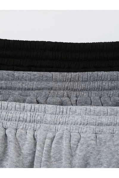 özcstore 3-Piece Unisex Plus Size Sweatpants - Jogger Sweatpants