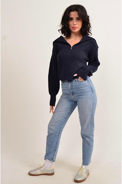 Figo Half Zipper Women's Sweater