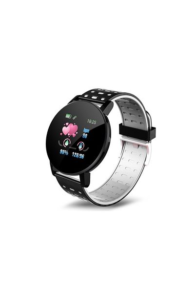 Moodix We23k18b Smartwatch – Schwarz & Grau, Gesundheits- & Aktivitätstracker