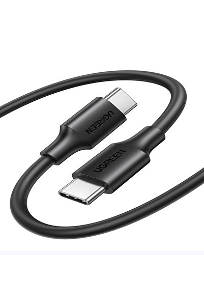 Ugreen كابل شحن ومزامنة بيانات USB-C إلى USB-C بطول 1 متر - أسود