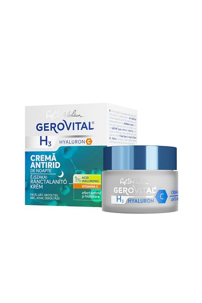 GEROVITAL H3 HYALURON-C CREMA ANTIRID DE NOAPTE 50ml