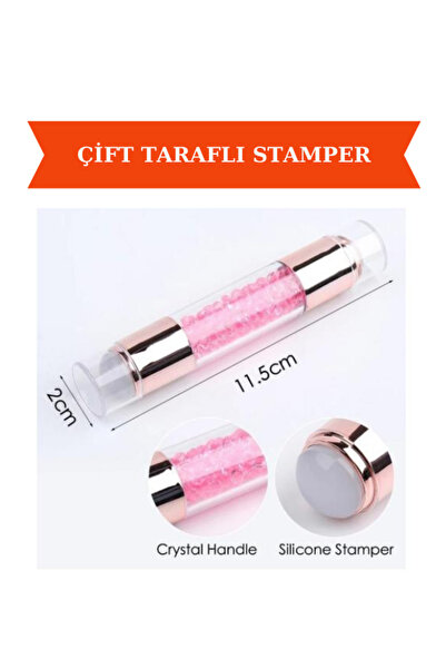 Güzellik Deposu Stamper Nail Art 3d Çift Taraflı Baskı Ve Tırnak Desen Plakası