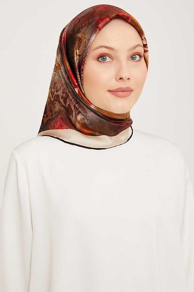 Armine Σειρά Nostalgia Twill Silk Scarf 9041-07nt