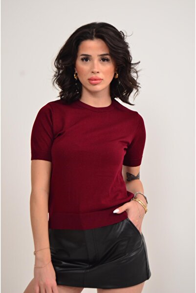 Figo Women's Short Sleeve Knitwear