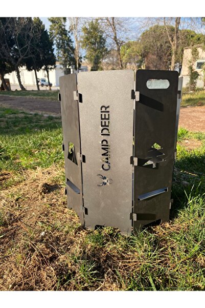 CAMPDEER Kamp Piknik Kumsal İçin Uyumlu Ateş Çukuru Şömine