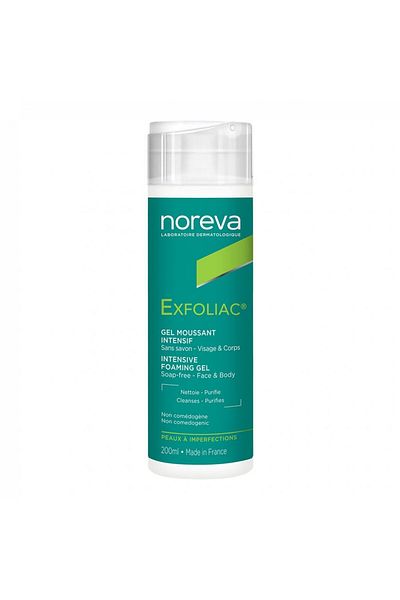 Noreva Exfoliac Foaming Gel, 200ml