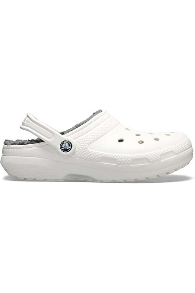 Crocs Klasszikus bélelt clog fehér unisex papucs 203591-10m
