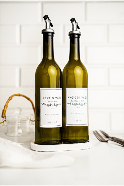 LALEZEN HOME Stand Oil Pot Set of 3