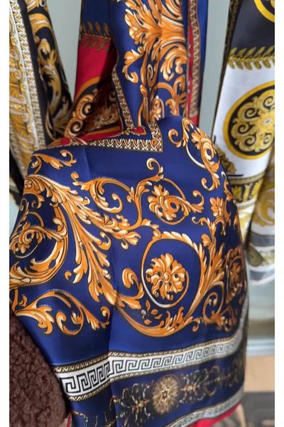 BHRİLTAS Imported Brand Vual Silk Swall