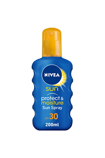 NIVEA Sun Protect & Moisture SPF 30 UVA & UVB Protection Sun Spray, 200ml