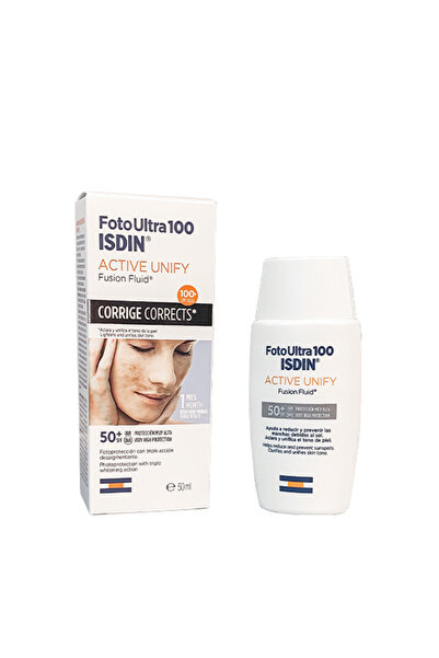ISDIN سائل فوتوولترا 100 أكتيف أونيفاي فيوجن، 50 مل