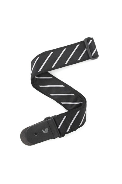Planet Waves PLANETWAVES T20W1409 CUREA PENTRU CHITARĂ TIE STRIPES NEGRU-GRI ...