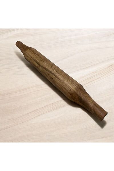 zagorwood Hamur Açma Merdanesi Ceviz Ağacı (tek Parça), Ahşap Merdane, Tasarı...