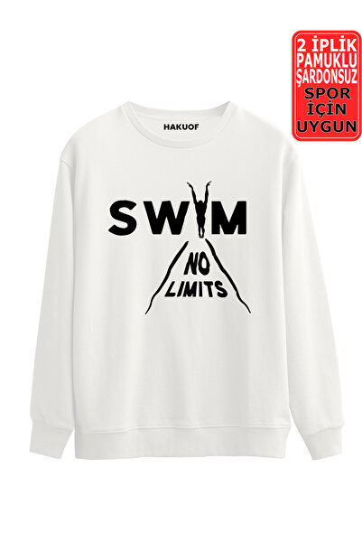 hakuof Hanorac imprimat pentru înot și înot unisex - 2 fire