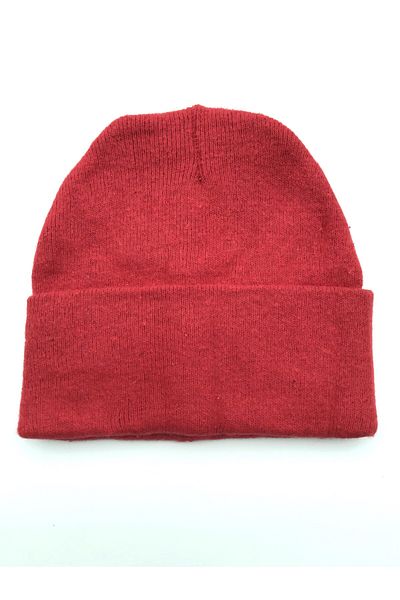 AXE SPORTSWEAR Unisex Winter Red Wool Soft Textured Folded Basic Beret Winter Beret