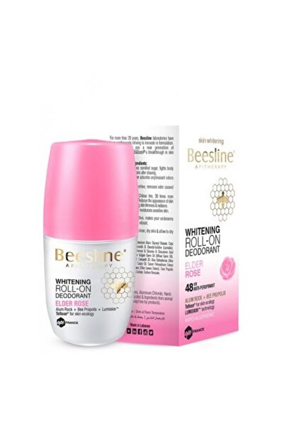 Beesline مزيل العرق برائحة الورد الأبيض يدوم 48 ساعة، 50 مل