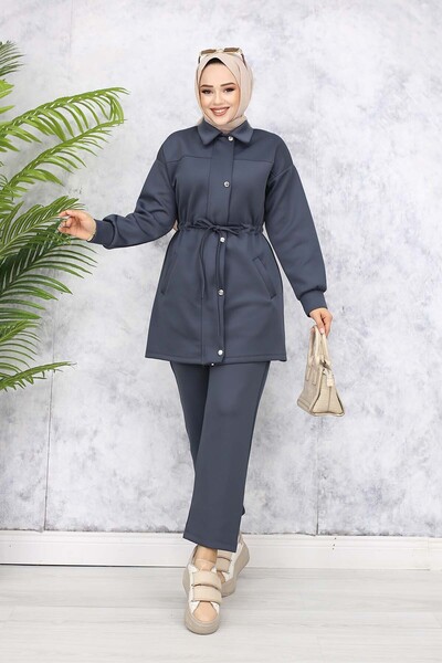benguen Antracit Skuba Hijab Set - Model 4567